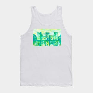 BODIAM CASTLE - watercolor painting Tank Top